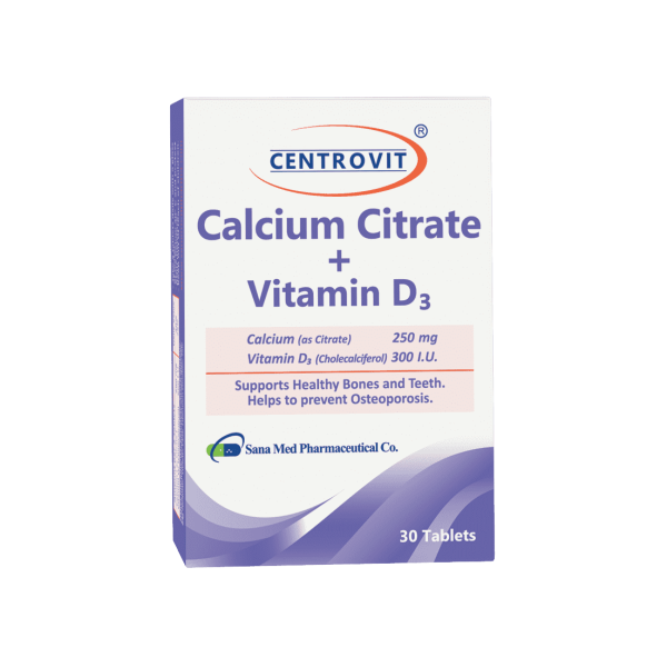 Calcium Citrate + Vitamin D3 Sana Med Pharmaceutical